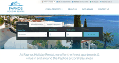 Desktop Screenshot of paphos-holiday-rental.co.uk