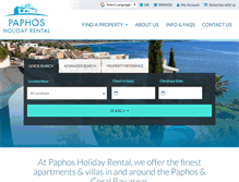 Tablet Screenshot of paphos-holiday-rental.co.uk